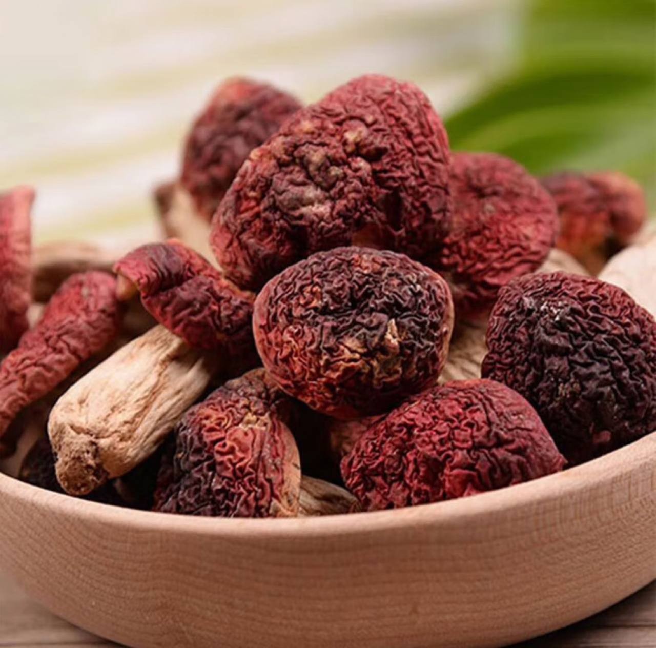 LISM Fujian Wuyi Mountain specialty authentic wild red mushrooms special large standard mushroom gift box medium standard mushroom gift box selected large standard mushroom 250g bag